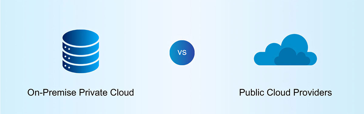 On Premise Private Cloud VS Public Cloud Providers