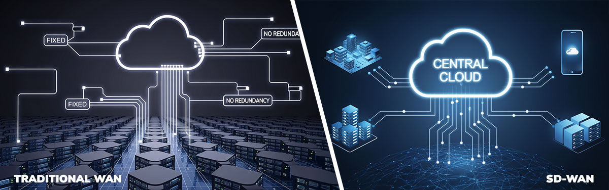 What is SD-WAN and Traditional WAN