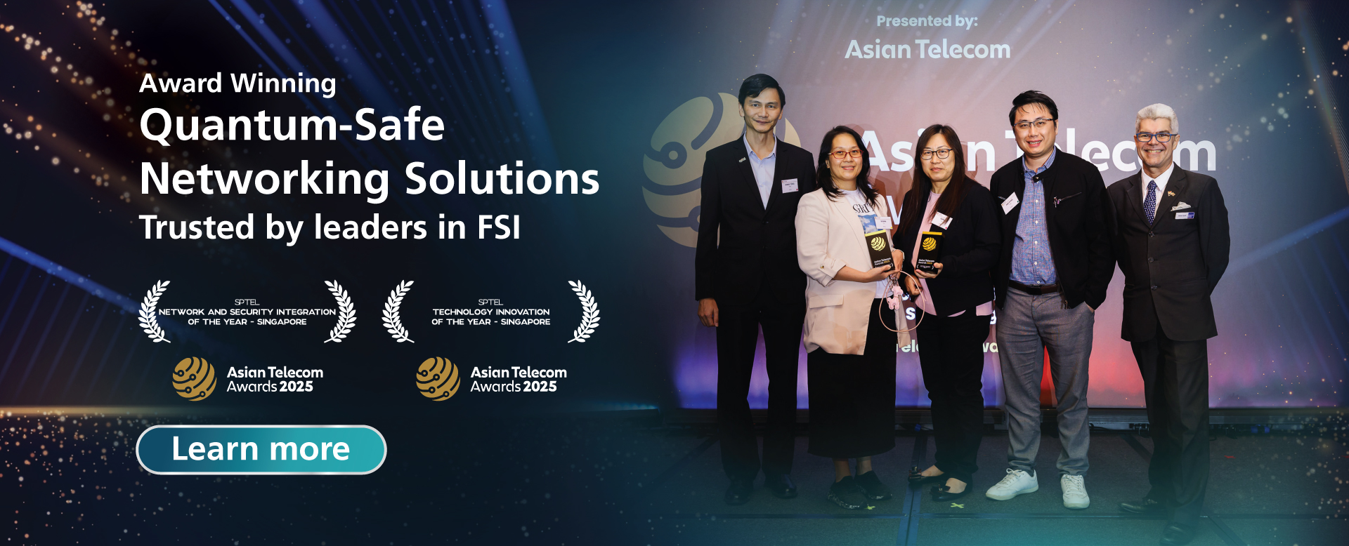 Asian Telecom Award 2025 Home Page Banner