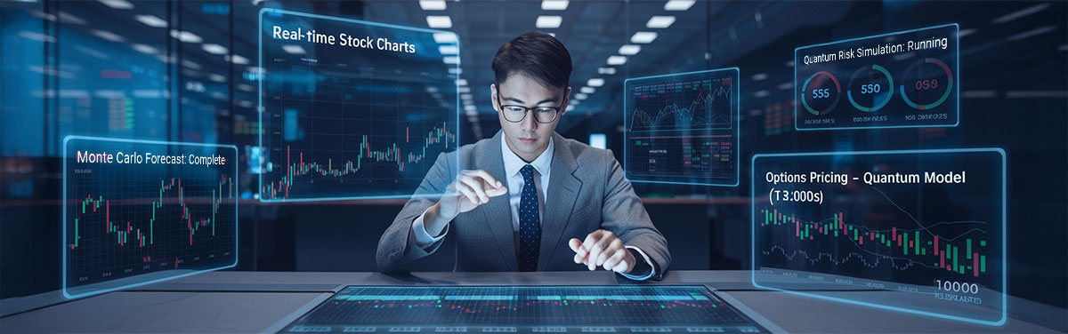 Financial Modelling for Quantum Computing