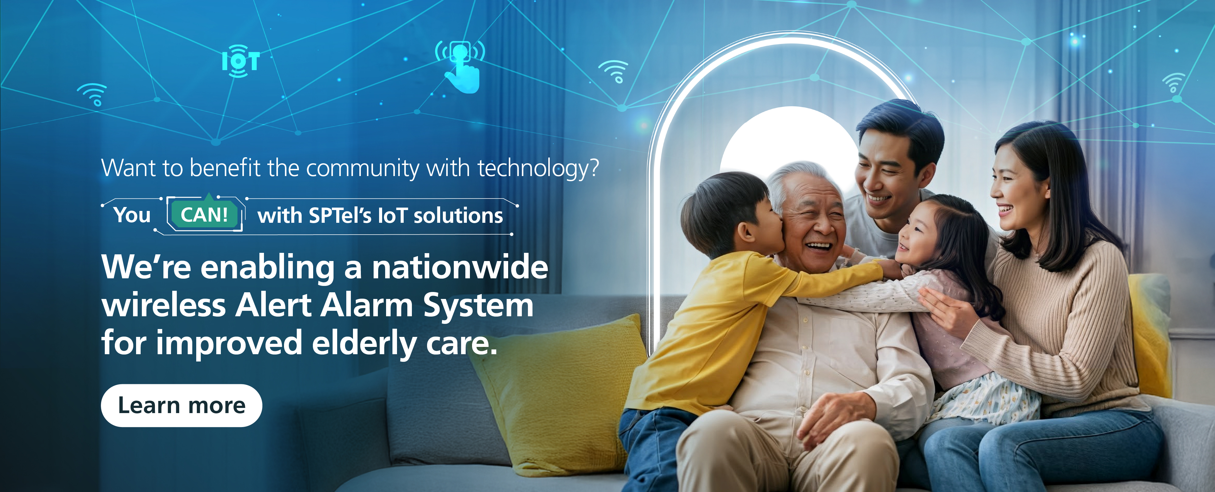 Smart Nation IoT Wireless Alert System