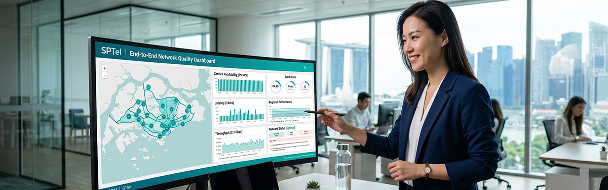 SPTel Wi-Fi 7 end-to-end QoS assurance for enterprise network performance